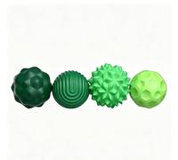 AJUNJIIL Silicone Magnetic Decompression Ball, Fidget Toy for Adults and Teens with Textures Bumps and Waves, Interesting Tactile Desk, Sensory for Stress Relief with A Variety of Styles(Green (3cm))