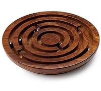 Ajuny Jeux de Mémoire en Bois, Jouet Jeu Montessori 3 Ans Memory Chess pour Enfants et Adultes Jeux de Société pour Améliorer la Mémoire Cognition Couleurs Meilleur Cadeau (Labyrinth Game)