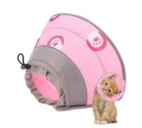 Ajustable Cat Cone Collar | Soft Breathable Protective Neck For Pets Recovery Cats Dogs Kittens Puppies, Lightweight Comfortable Healing Accessory, Prevents Self-Injury, Post- Care, Vétérinaire