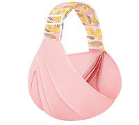 Ajustable Echarpe Portage Koala, Echarpe Koala pour Nouveau-né et Tout-petit, Echarpe de Portage Facile à Enfiler, Ergonomique Porte bébé, pour Bébés Jusqu'à 20kg-rose