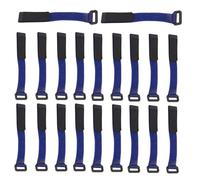 Ajustable Garland Hanger Ties Lot de 20 packs décoratifs de Noël Straps, Reusable Wreath Fasteners | Strong Twist Bands, Holiday Display Organizer, Seasonal Decor Tool With Convenient Design For