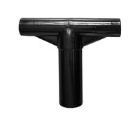 Ajustement du capuchon de tube - Expanseur de type T, pièce de connecteur de protection | Trampoline de fixation de couvercle fixe à pôle Ces joints en T trampoline sont faits de matériaux PP de haute