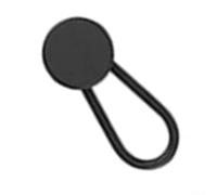 Ajustement facile du pantalon - Solutions élastiques innovantes pour améliorer instantanément l'ajustement (noir 18 mm)