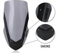 Ajustement pare-brise moto pour Yamaha NMAX155 NMAXL125 16-18 Déflecteur de vent avant fumé