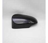 Ajustement pour 2012 2013 2014 2015 2016 2017 2018 2019 rétroviseur extérieur couvercle aile porte rétroviseur latéral coque capuchon boîtier,côté gauche noir