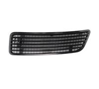 Ajustement pour Benz W221 W251 W216 2007-2013 capot avant moteur calandre supérieure évent garniture couvercle radiateur écope décorative écope de capot(Matt Black Left)
