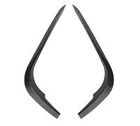 Ajustement pour Bmw série 3 E90 E91 316i 318i 320i 330i 335i 2005-2012 diffuseur de séparateur de becquet de pare-chocs avant D'aération latérale de voiture Garniture(Carbon Look 05-08)
