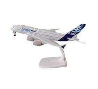 Ajustement pour Compagnies Aériennes Airbus A380 Modèle d'avion Alliage Moulé Pression Collection avec Cadeaux Roues(20cm)
