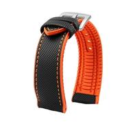 Ajustement pour Longines Seiko Water Ghost Hamilton Series Nylon En caoutchouc Bottom Watch STRAP 20mm 22 mm 23 STRAP MENS Soft Imperproof