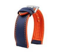 Ajustement pour Longines Seiko Water Ghost Hamilton Series Nylon En caoutchouc Bottom Watch STRAP 20mm 22 mm 23 STRAP MENS Soft Imperproof