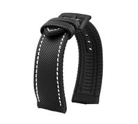 Ajustement pour Longines Seiko Water Ghost Hamilton Series Nylon En caoutchouc Bottom Watch STRAP 20mm 22 mm 23 STRAP MENS Soft Imperproof