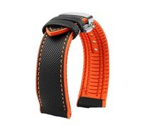 Ajustement pour Longines Seiko Water Ghost Hamilton Series Nylon En caoutchouc Bottom Watch STRAP 20mm 22 mm 23 STRAP MENS Soft Imperproof