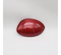 Ajustement pour Peu-geot 206 207 capuchon de couverture de rétroviseur extérieur adapté pour Citroen C2 Pica-sso boîtier de coque de miroir latéral de porte d'aile automatique, No1 rouge gauche