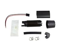 Ajustement universel pour pompe à carburant EFI haut débit AEM 50-1000 340 LPH avec crépine et kit d'installation pour Walbro GSS342 W Pompe Essence de Transfert(Yellow Decal)