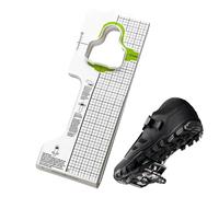 Ajusteur De Calas Para Bicicleta - Outil D'Alignement Ergonomique pour Chaussures De Cyclisme, Accessoire De Réglage pour Vélo De Route Et VTT, Matériau PP Résistant Et Facile À Installer, 11x29cm