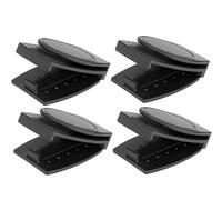 Ajusteur De Ceinture De SéCurité De Voiture Lot de 2,Clips de réglage de ceinture de sécurité AntidéRapant Pince,Protège l'abdomen, le cou et les épaules pour les voyageurs longue distance, noir