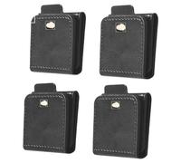 Ajusteur de ceinture de sécurité en cuir PU doux au toucher - Un choix confortable for les voyages, convient aux camions et aux véhicules de tourisme.(8pcs)