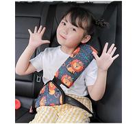Ajusteur de ceinture de sécurité pour enfants - Coussin de voyage pour appui-tête et cou - Coussin de ceinture de sécurité - Coussin d'épaule - Positionneur de ceinture de sécurité - Sangle de