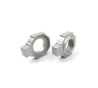 Ajusteur de chaîne de Blocs d'essieu Compatible avec Les modèles de Moto XCFW SXF SX EXC FC FE TC Te 125 150 250 350 450 500 530 Moyeu de Roue arrière