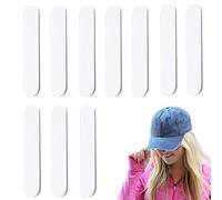 Ajusteur de la taille du chapeau, Insert pour le régulateur du chapeau | Roulements dimensionnels Autocollants pour chapeaux de 10 pièces pour ajustement - Bandes pour réduire la taille du cappel