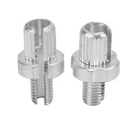 Ajusteur de Levier de Frein M7, Ajusteur de Levier de Frein à Barillet pour Vélo GT, 2 Pièces en Alliage D'aluminium M7 Vis de Fixation de Levier de Frein de Vélo Argent pour