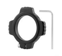 Ajusteur de préchargement de manivelle compatible avec les manivelles DUB - Corps en alliage d'aluminium de 29 mm et anneau fileté en nylon pour un ajustement sûr (noir)