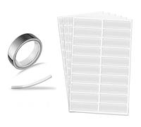 Ajusteur de taille de bague intelligent pour Oura Ring Gen 5 et 4 et 3 / GalaxyRing/RingConn 2 et 1 / pour Ultra HumanRing AIR, 5 feuilles - 80 pièces (silicone) + 20 pièces (TPU), entretoises