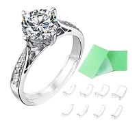 Ajusteur de taille de bague invisible pour bagues amples, s'adapte à toutes les bagues, tailles assorties