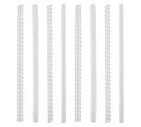 Ajusteur de taille de bague - Silicone 10x0,5x0,5 cm | Tendeur d'anneau 8 pièces | Protecteur de Riing Invisible | Accessoire de bijoux confortable pour redimensionner, sécuriser et porter au quotidie