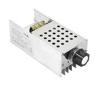 Ajusteur de Tension 0-220V, AC 220V 6000W SCR Régulateur de Tension Électronique À Thyristors Haute Puissance, Bouton de Réglage en Continu, pour Thermostat/Gradateur/Vitesse Du Moteur