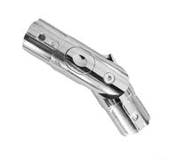 Ajusteur d'inclinaison de rechange pour parapluies d'extérieur avec interface de poteau en aluminium et positionnement d'angle constant