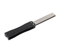Ajusteur du couteau portable pliant antislip diamant affûtage occasions: maison extérieure (Noir)