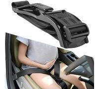 Ajusteur Housse siège Ceinture sécurité Grossesse Sangle Grossesse Ceinture sécurité Grossesse pour Voiture Femmes et Hommes Confort du Ventre Voiture Protection du Ventre du bébé à naître (Rayure)