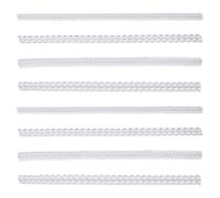 Ajusteur invisible de taille de bague | 8 pièces ajusteur d'anneaux transparent en silicone - Séparateur de bijoux pour gym, fête, mariage, anniversaire, vacances, fiançailles - Réglage des doigts