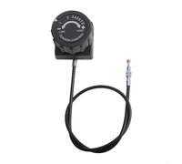 Ajusteur rotatif de résistance pour exercice de vélo - Bouton de câble 8/10 vitesses | Composant d'équipement de fitness en plastique et métal pour contrôle de machine de gym (8 vitesses)