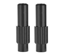 Ajusteurs de câble de vélo, 2 pièces, ajusteur de câble en ligne pour vélo, ajusteur de barillet en ligne, boîtier de tension de câble de dérailleur arrière (Black)