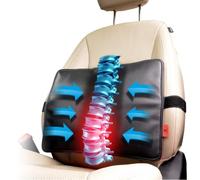 AJUVIA Back Vitalizer, Soutien Lombaire Ergonomique pour Chaise Bureau, siège Voiture et canapé, Oreiller Dorsal Haut Gamme pour soulagement du Mal Dos et Meilleure Posture