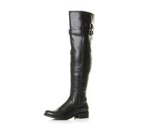 Ajvani Femmes talon bas bottes de cheval dessus du genou cuissardes pointure 7 40