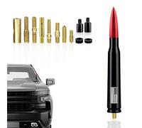 Ajxn 1 antenne de voiture et camion, convient pour GM Chevy Silverado 1500 3500 HD Avalanche GMC Sierra 1500 3500 Denali (rouge)