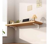 AJYBYUKJ Bureau Pliant Mural, établi en Bois Massif, Petits Bureaux pour Le Bureau à Domicile, capacité de Charge élevée, idéale pour Les Petits espaces Beauty Comes