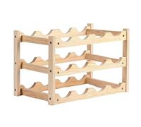 AJYBYUKJ Casier à vin de Table Multicouche casier à vin Rouge étagère en Verre à vin Organisateur Support de Stockage de vin Polyvalent (3 Couches Taille Unique) Beauty Comes