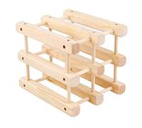 AJYBYUKJ casier à vin Porte-Bouteille de vin Rouge en Bois Armoire décorative de Salon Pliable. (D Taille Unique) Beauty Comes