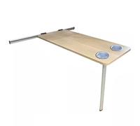 AJYBYUKJ Jambes Pliantes avec Table et kit de Curseur, détachable pour Une commodité d'économie d'espace dans des espaces de Vie compacts Beauty Comes