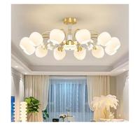 AJYBYUKJ Lampe à Suspension contemporaine de Luxe, Salon, Salle à Manger, Chambre à Coucher, Villa, Chambre modèle, Lustre LED pour la Maison Beauty Comes