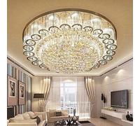 AJYBYUKJ Lustre de Mode Lustre en Cristal LED Plafonnier Encastré Luminaires Suspendus Modernes, Lustre Beauty Comes
