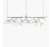 AJYBYUKJ Lustre Moderne, Lampe de Lustre Moderne à LED, Suspension Classique Heracleum II, lumières LED en V avec Feuille d'arbre par Bertjan Pot de Mooi Lampe à Suspension Éclairage Max D210cm SRY,