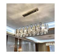 AJYBYUKJ Moderne Luxe Cristal LED Lustre Chambre Décor Pendentif Lumière Chambre Restaurant Lampes Suspendues Maison Plafond Lustre, Plafond Pendentif LumièrePendant Light Beauty Comes