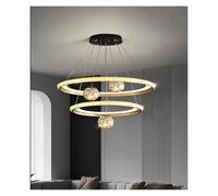 AJYBYUKJ Moderne Salle à Manger Pendentif lumières éclairage intérieur plafonnier Suspension LED lustres pour Salon Lightin Beauty Comes