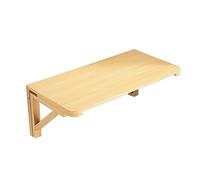 AJYBYUKJ Table Pliante Murale pour Le Bureau à Domicile/buanderie/Bar/Cuisine Pliable Sort (70x40cm) Beauty Comes