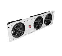 AK-1506-S Panneau de ventilation vertical 19" 3U pour baie rack